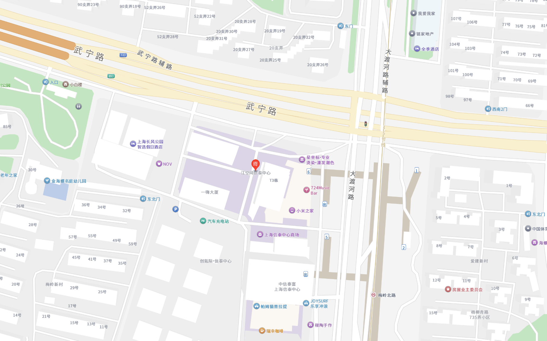 公司位置地图