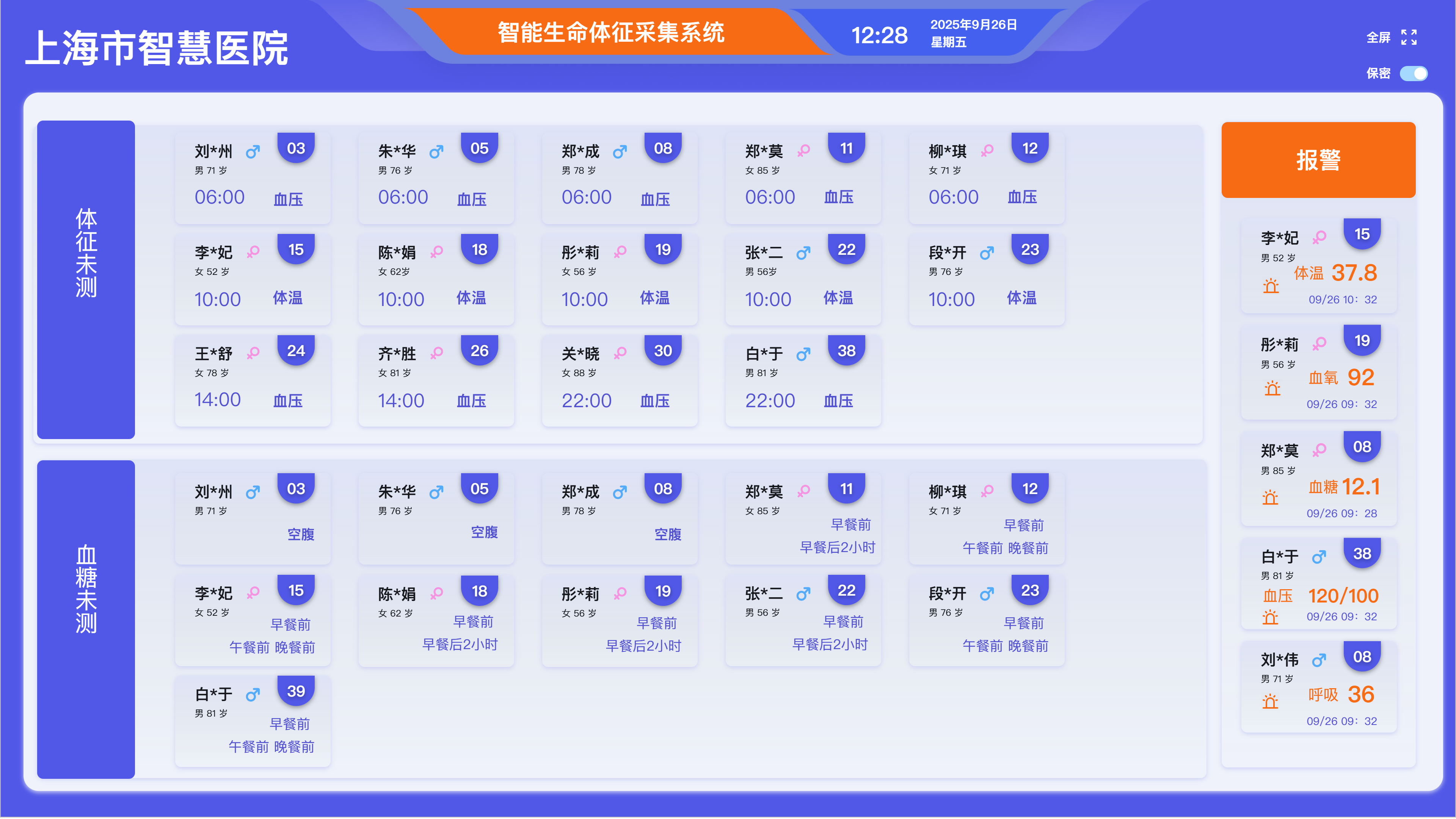 智能体征采集系统